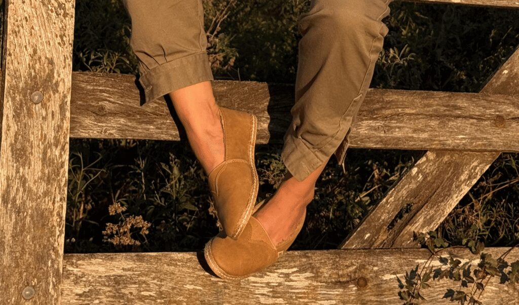 Banner de categorias de alpargatas para mujer hombre ninos y unisex